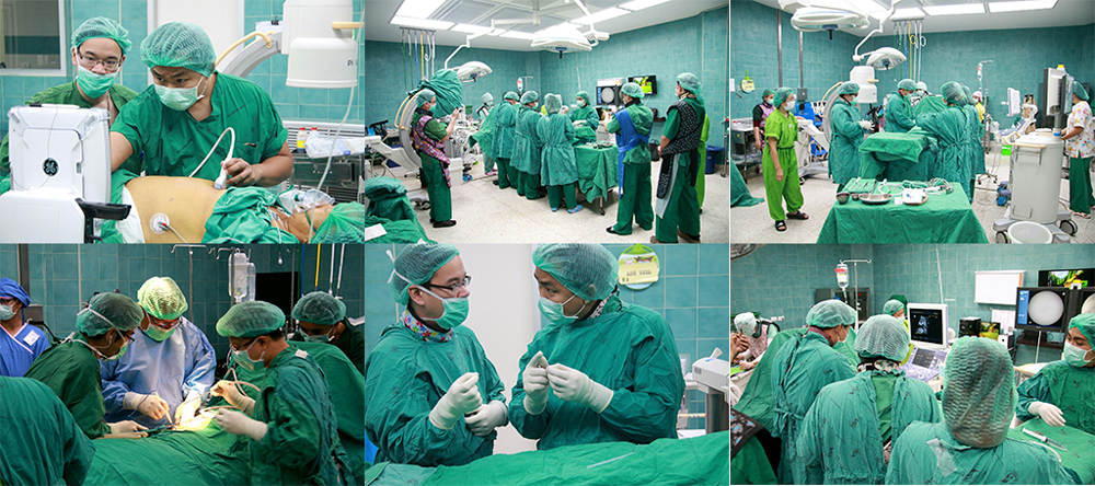 The Cholangiocarcinoma Center of Excellence, Curative Surgery Program, Srinagarind Hospital, KKU.